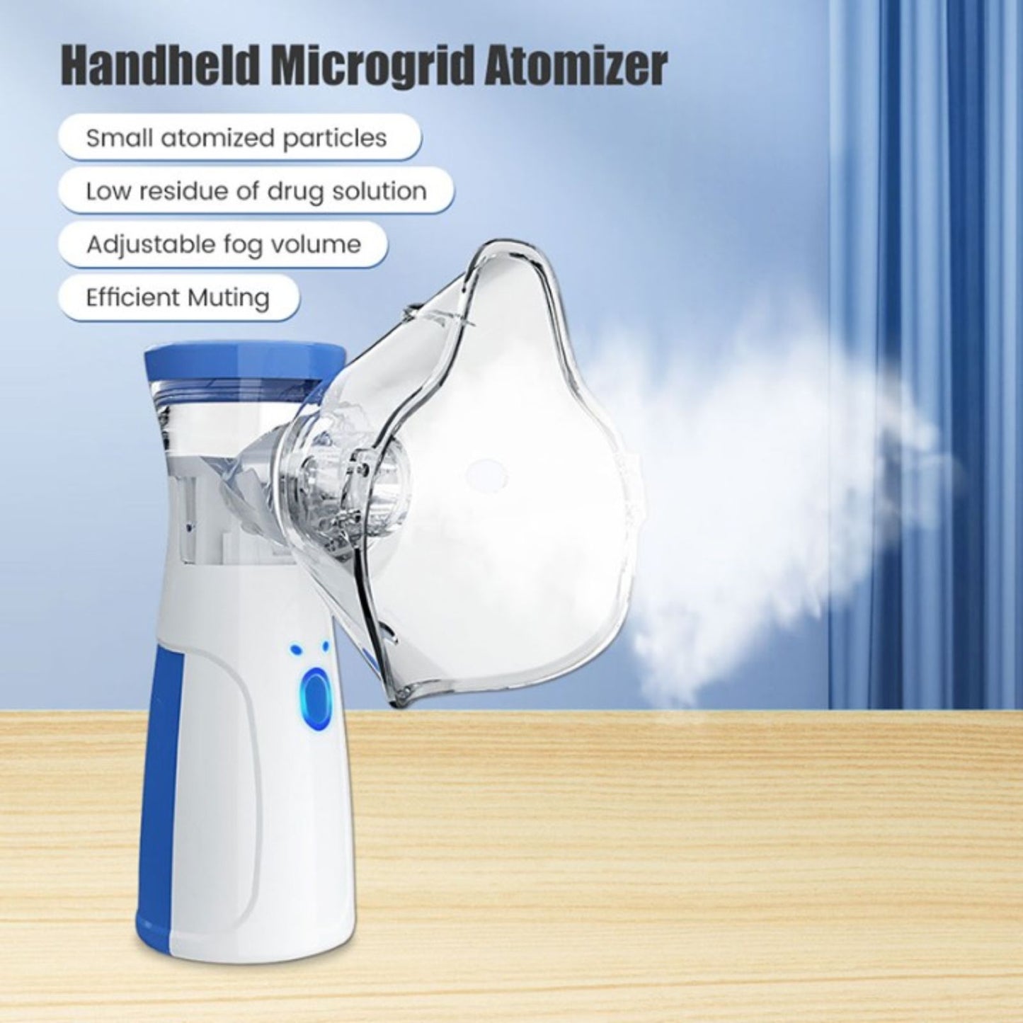 NEBULIZADOR Portátil Niños y Adultos