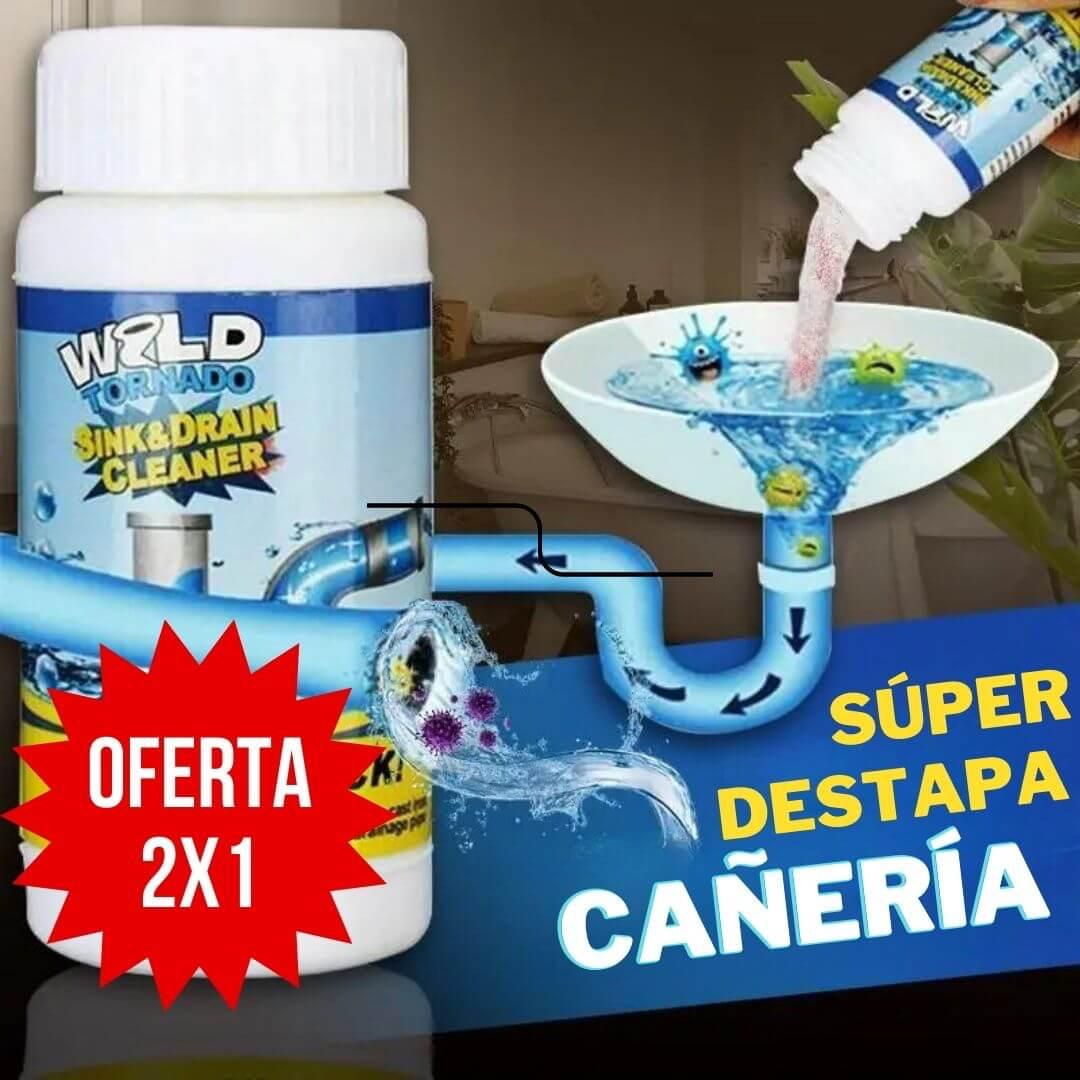 2X1 ELIMINADOR DE OLORES Y DESTAPADOR DE CAÑERIAS