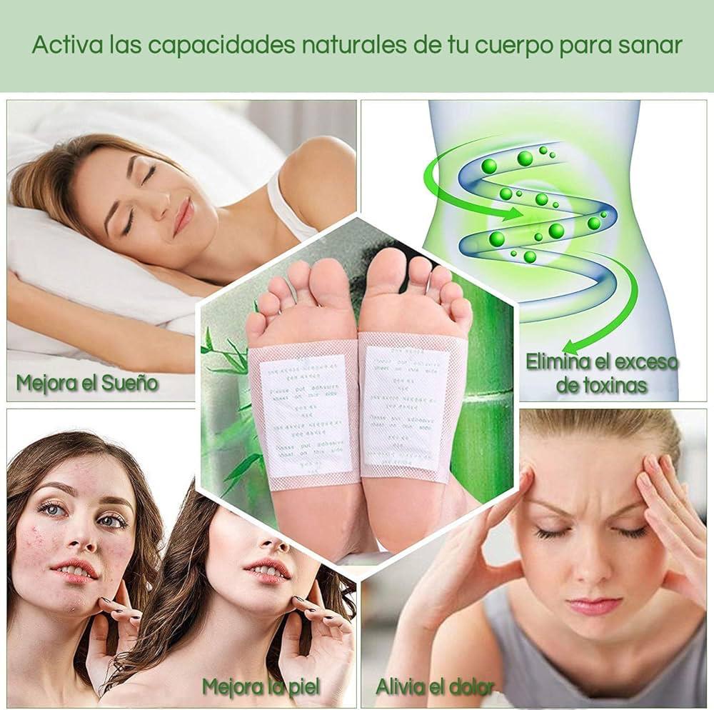 🔥Parches para pie Kinoki (3 CAJAS)