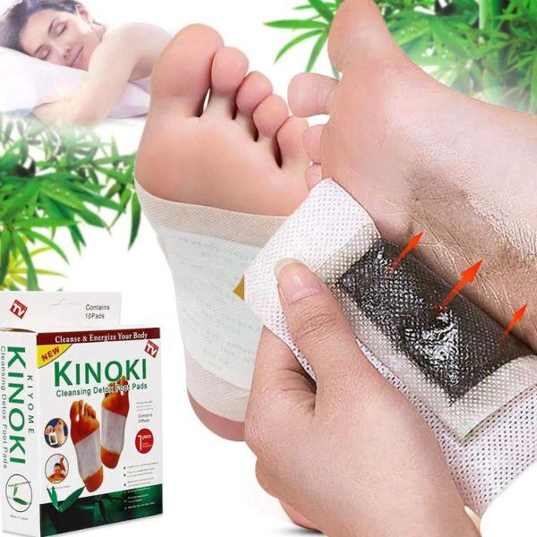 🔥Parches para pie Kinoki (3 CAJAS)