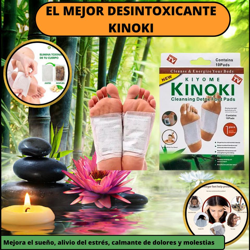 🔥Parches para pie Kinoki (3 CAJAS)