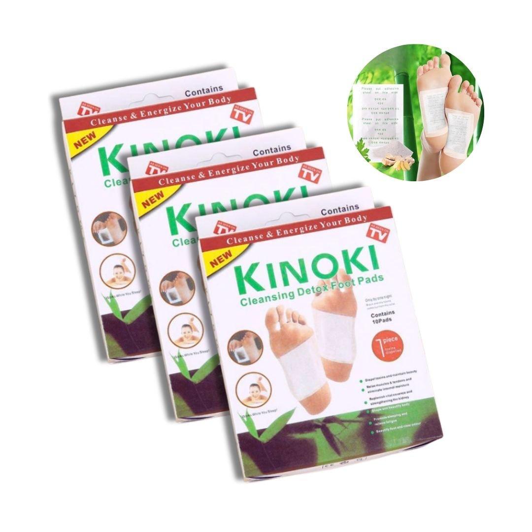 🔥Parches para pie Kinoki (3 CAJAS)