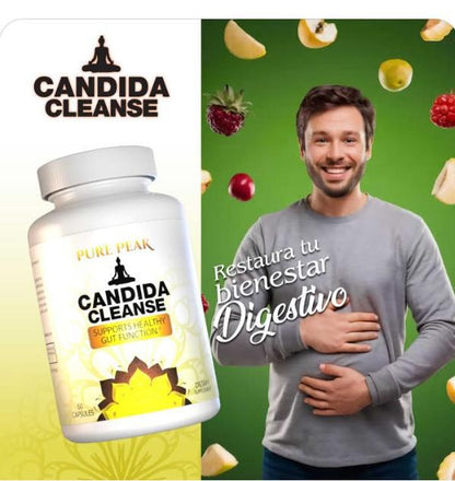 CANDIDA CLEANSE 60 ANTI-HONGOS 60 CAPSULAS