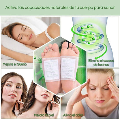 🔥Parches para pie Kinoki (3 CAJAS)