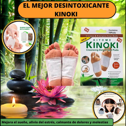 🔥Parches para pie Kinoki (3 CAJAS)